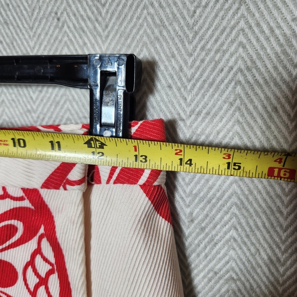 Vintage Wrap Skit Medium Cutom Made Pink And Cream A-Line Skirt See Pictures - Picture 7 of 12